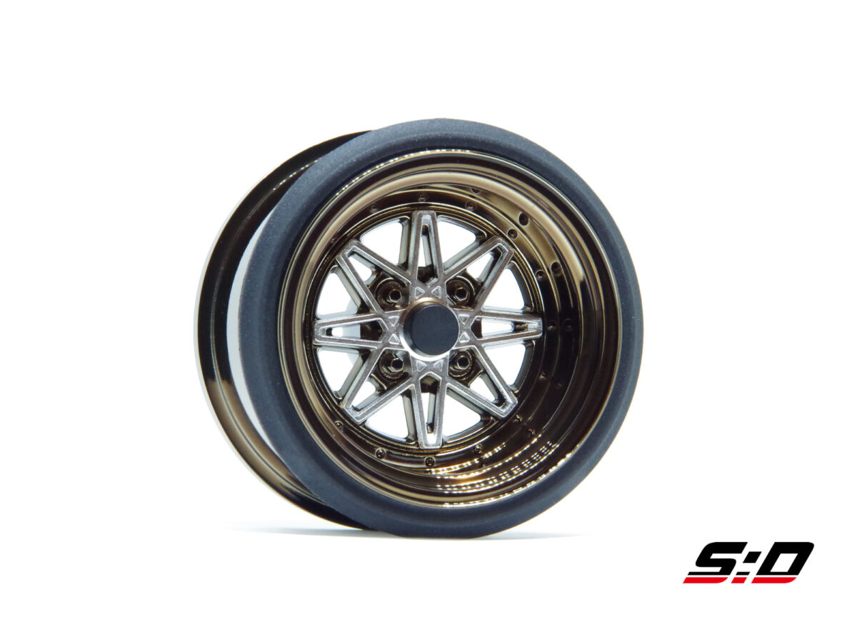 Scale Dynamics　V16D WORK Equip 03  Polished Rim offset12 (Backspace 10mm)　10178