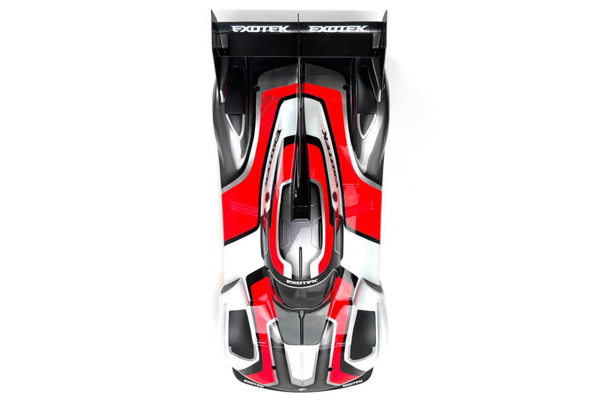 EXOTEK　HYPER99 1/10ハイパーカーボディ ライトウェイト ロープロファイルツーリングカー用　#2215