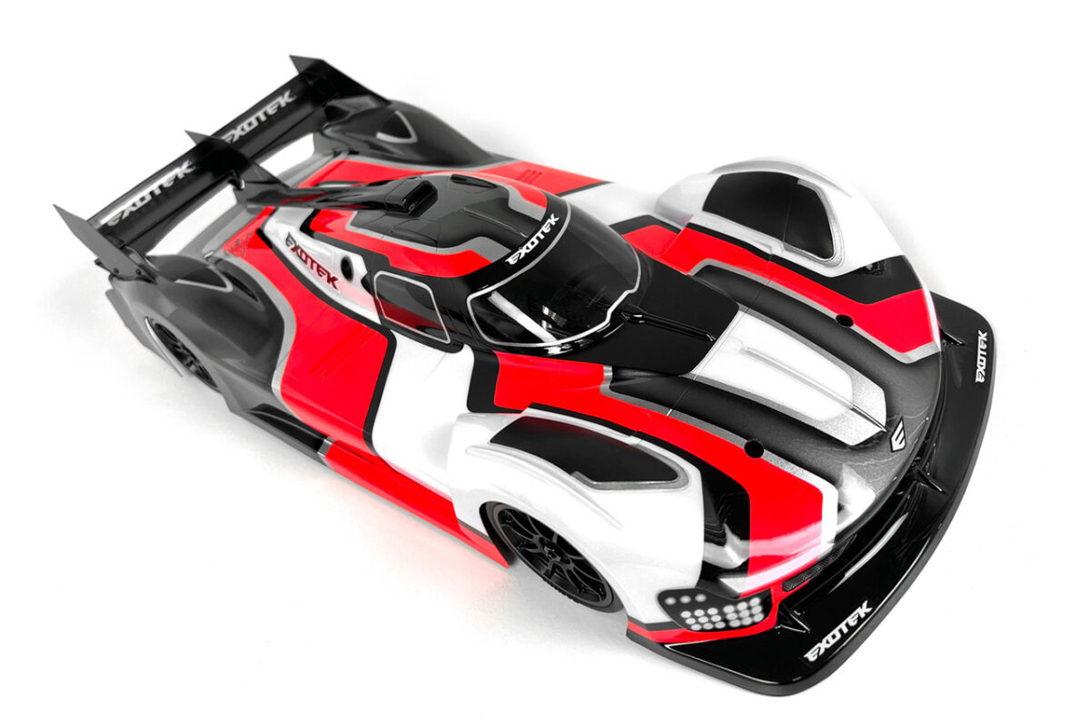 EXOTEK　HYPER99 1/10ハイパーカーボディ ライトウェイト ロープロファイルツーリングカー用　#2215