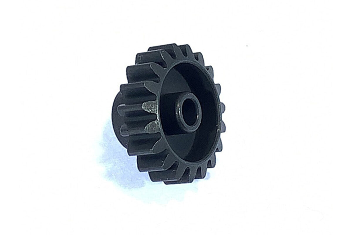 スクエア　ハードスチールピニオンギヤ 0.8M 19T タミヤDT-01,02用 Hard Steel Pinion Gear 0.8M 19T for Tamiya DT-01, 02　TGX-919
