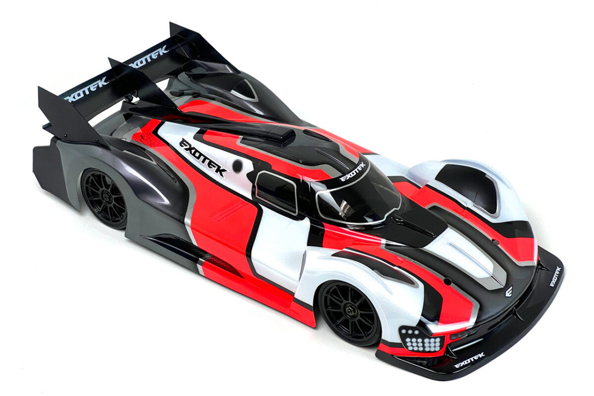 EXOTEK　HYPER99 1/10ハイパーカーボディ ライトウェイト ロープロファイルツーリングカー用　#2215
