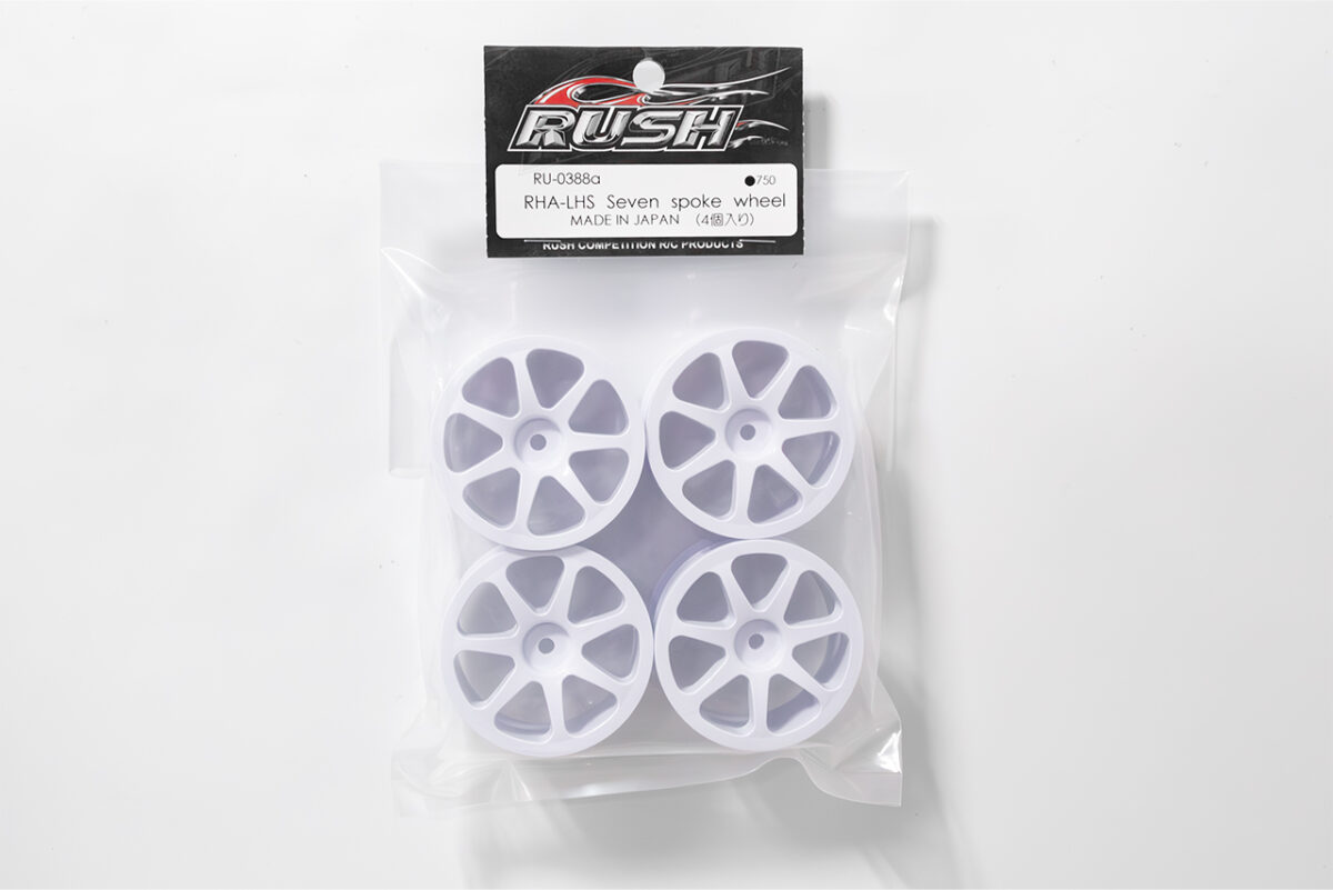 RUSH　RHA-LHS Seven spoke whell (4個入り)　RU-0833a