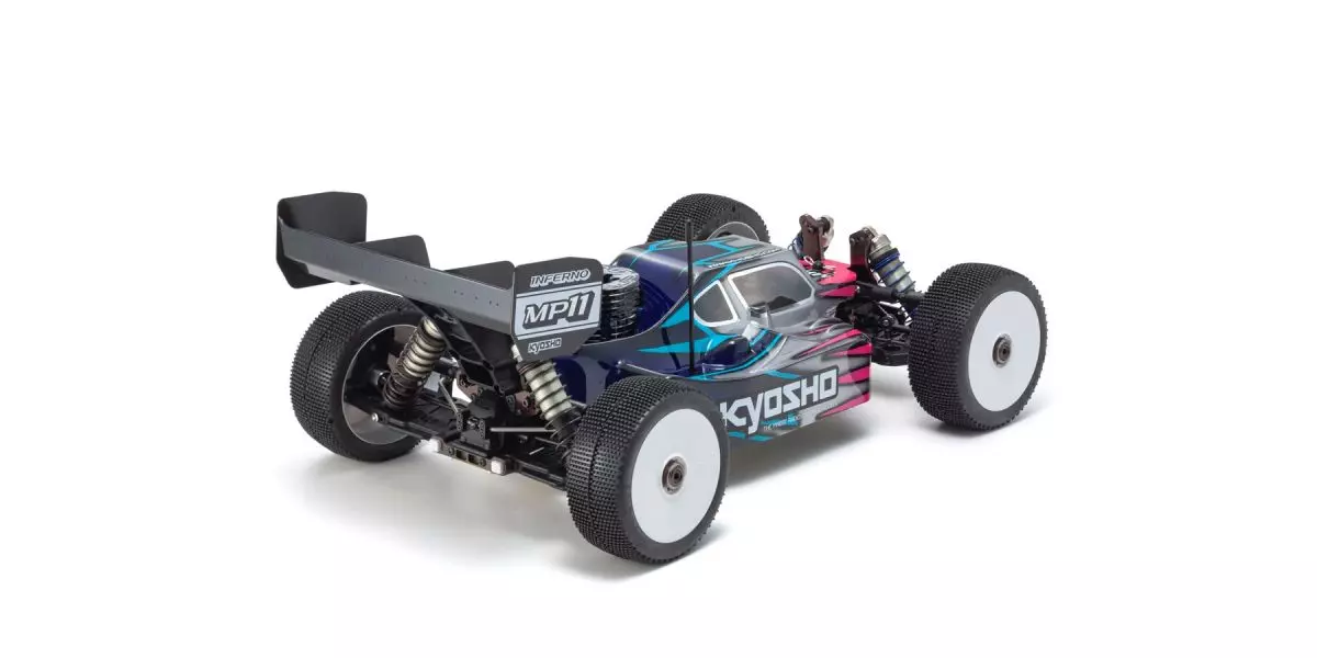 京商　1/8スケール ラジオコントロール 21エンジン 4WD レーシングバギー インファーノ MP11 33028