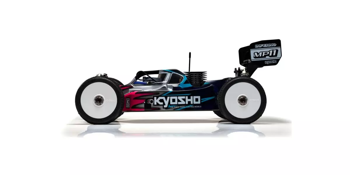 京商　1/8スケール ラジオコントロール 21エンジン 4WD レーシングバギー インファーノ MP11 33028