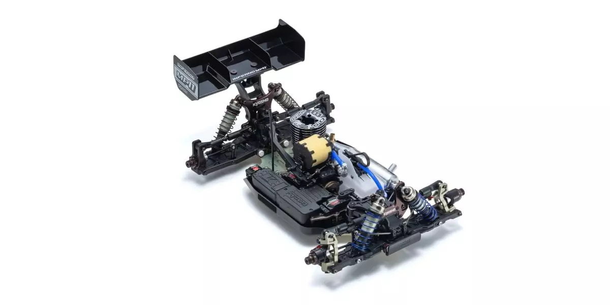 京商　1/8スケール ラジオコントロール 21エンジン 4WD レーシングバギー インファーノ MP11 33028