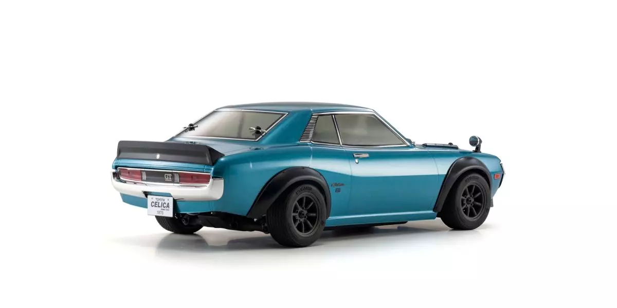 京商　1/10 EP 4WD フェーザーMk2 FZ02 レディセット 1970 トヨタ セリカ GT チューンド・バージョン オリオンターコイズ 34429T1