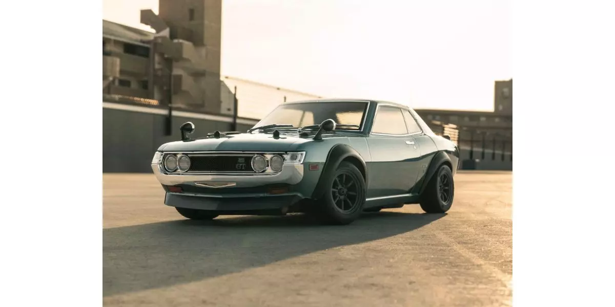 京商　1/10 EP 4WD フェーザーMk2 FZ02 レディセット 1970 トヨタ セリカ GT チューンド・バージョン オリオンターコイズ 34429T1