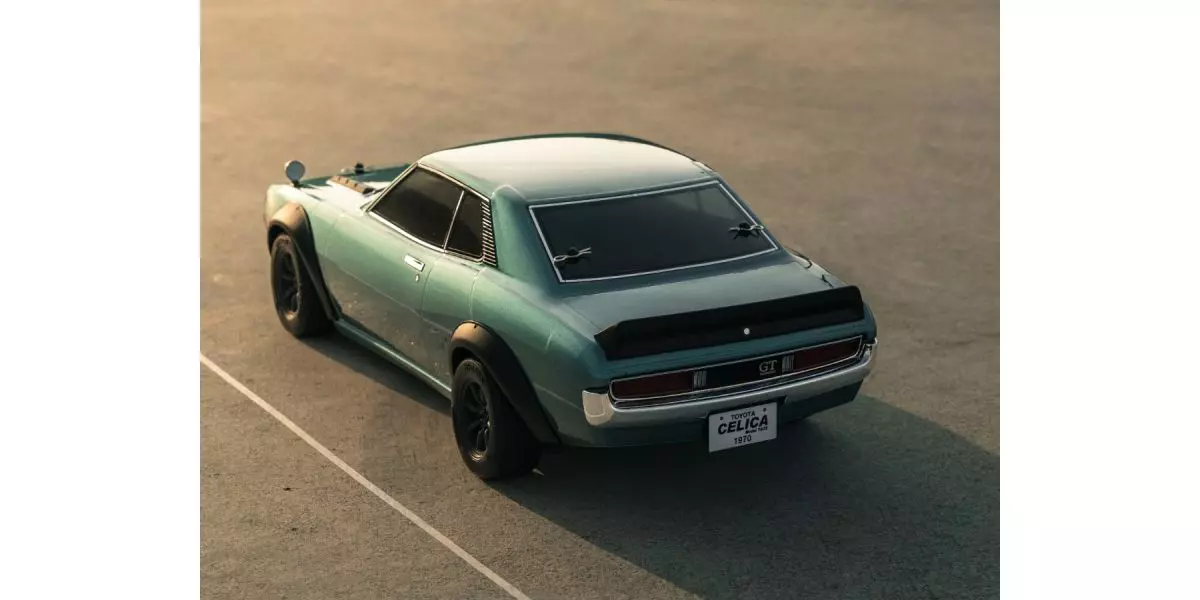 京商　1/10 EP 4WD フェーザーMk2 FZ02 レディセット 1970 トヨタ セリカ GT チューンド・バージョン オリオンターコイズ 34429T1