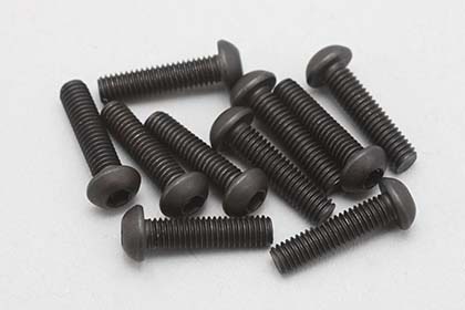 ヨコモ　M3x12mm ボタンヘッド ソケットスクリュー 10本入　 ZC-BH312A