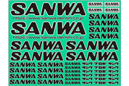 サンワ　SANWAデカールⅡ　ブラック（BLACK）　107A90535A