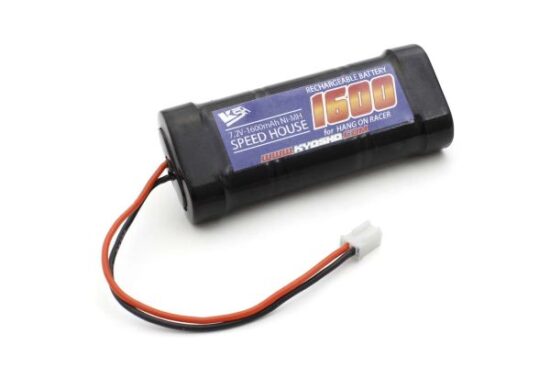 京商　SPEED HOUSE Ni-MHニッケル水素バッテリー 7.2V-1600mAh ハングオンレーサー用 マイクロプラグ仕様 71351