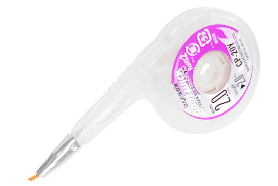 goot　はんだ吸取線（ステンレス口金付） 幅2.0mm CP-20Y