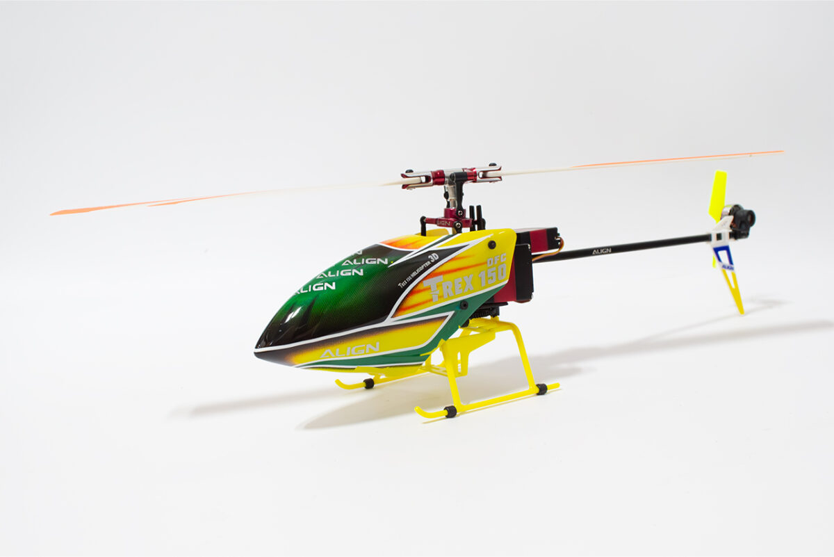 【中古販売】　ALIGN　TREX 150 DFC スペアパーツ・ケース付き