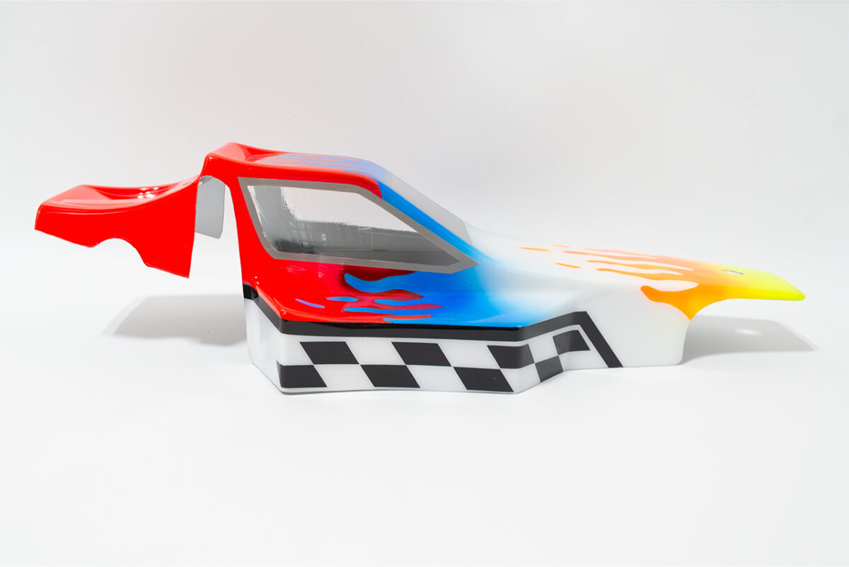 【中古販売】 プロライン  ミラージュSS RC10用 塗装済み ボディ(未走行)
