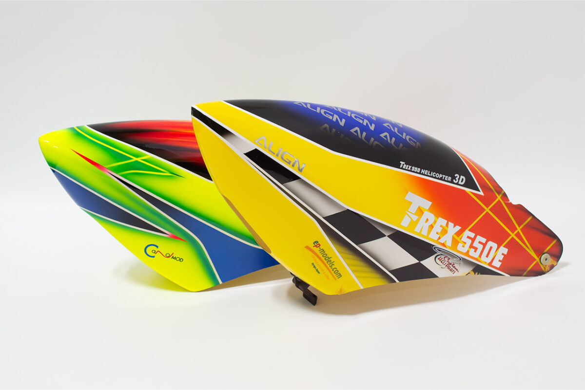 【中古販売】　アライン　 TREX 550 メカ バッテリー スペアパーツ多数付き 送信機無