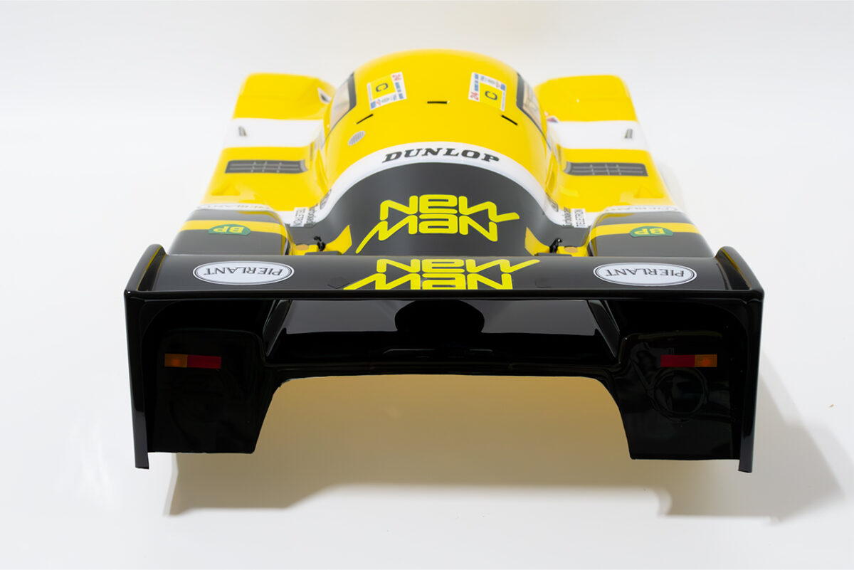 【中古販売】　タミヤ　メルセデス ベンツ C11 ボディ (ニューマンポルシェカラー)