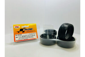 RIDE　1/10ツーリングカー用24mm カットスリックタイヤ  　軽量 Ltインナー付き　４個入り　34125