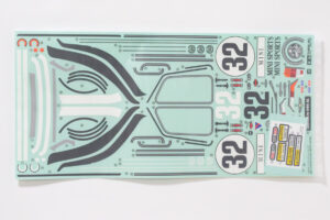 タミヤ ステッカー マスキングシール(ミニクーパー)(58747) カスタマーサービスパーツ 19490156-000