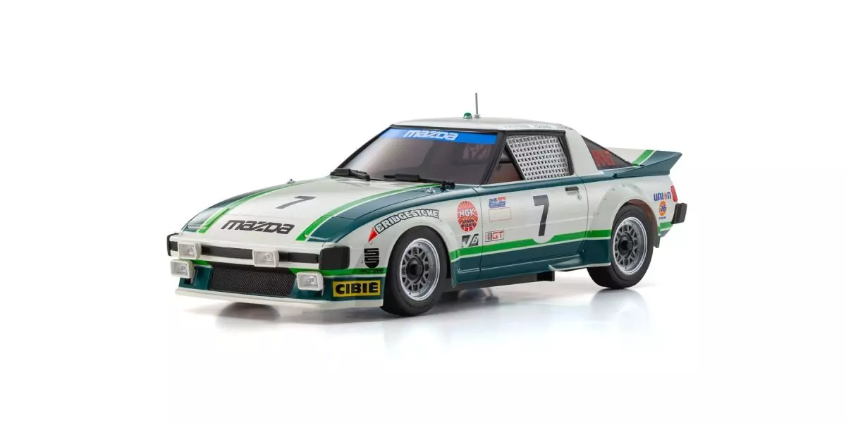 京商　ミニッツRWD MR-04 レディセット マツダ サバンナ RX-7 SA22C ”1979 デイトナ GTU クラス ウィナー No.7” 32365GR
