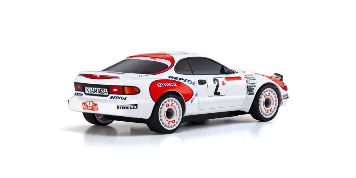 京商　ミニッツAWD トヨタ セリカ GT-FOUR  No.2 W 1992 カルロス・サインツ 32654CS