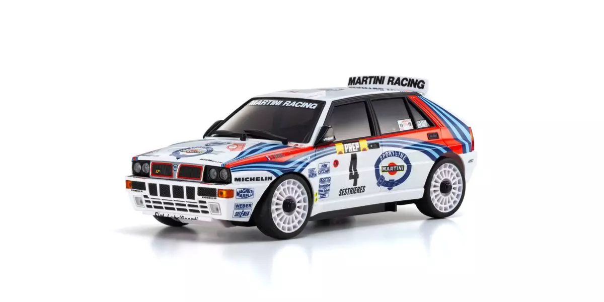 京商　ミニッツAWD ランチア デルタ No.4 1992 モンテカルロラリー 優勝車 32655MC
