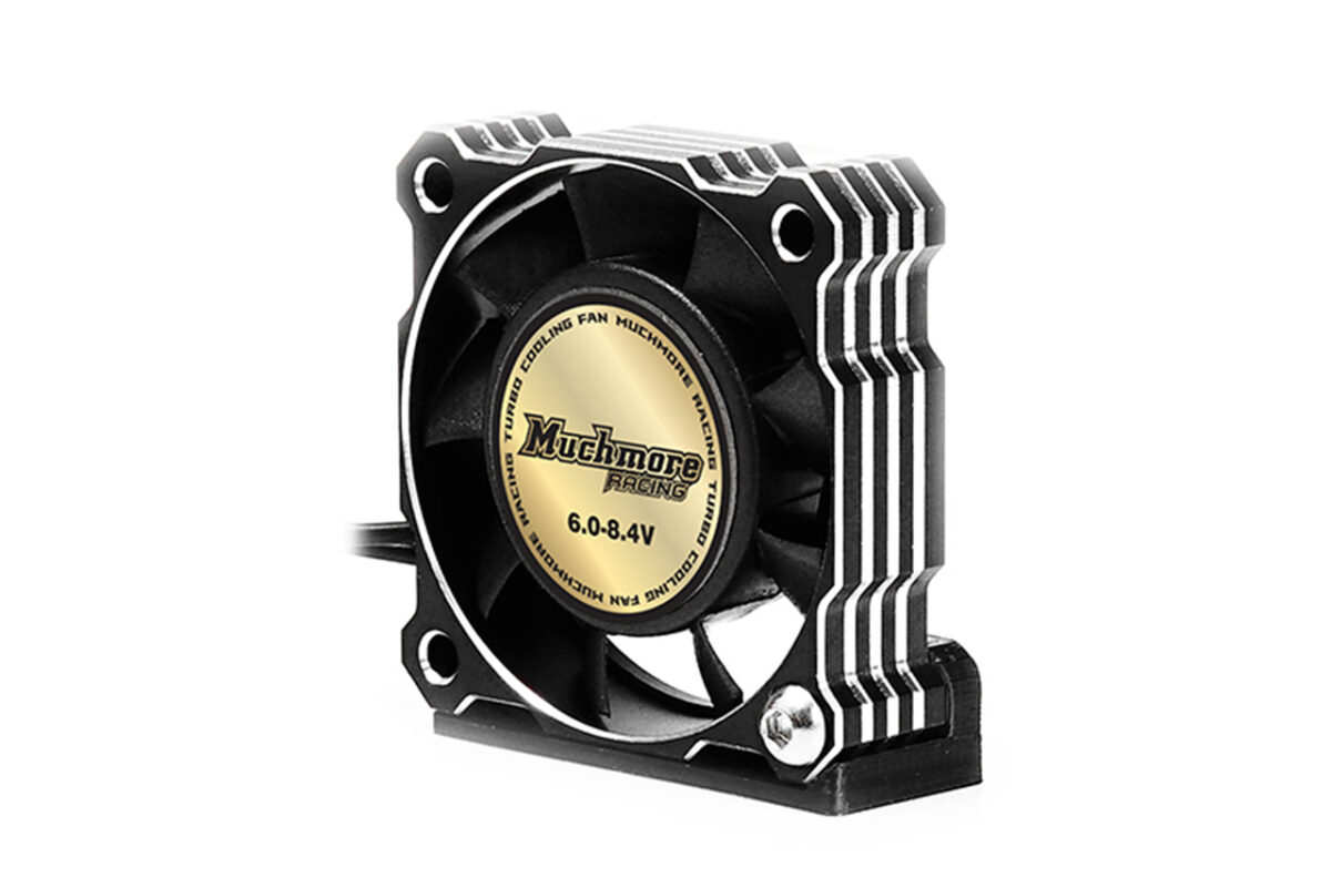 Muchmore racing　アルミターボクーリングファン 40x40x10[アンプ・モーター用]  　MR-ALTU40FAN