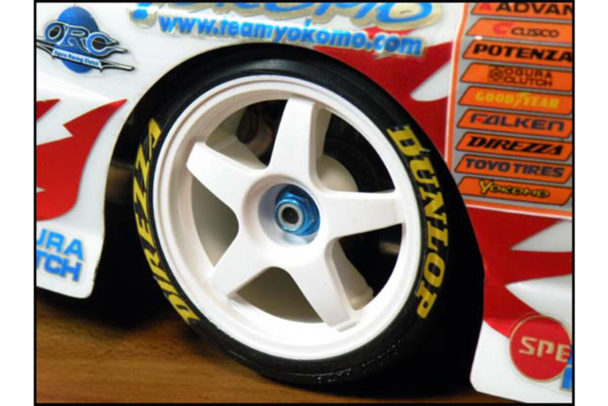シェブロンモデルズ　Dタイヤロゴステッカー'ダンロップ'　STS020