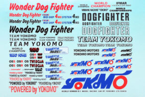 ヨコモ　ワンダードッグファイター デカル　ZB-WDD