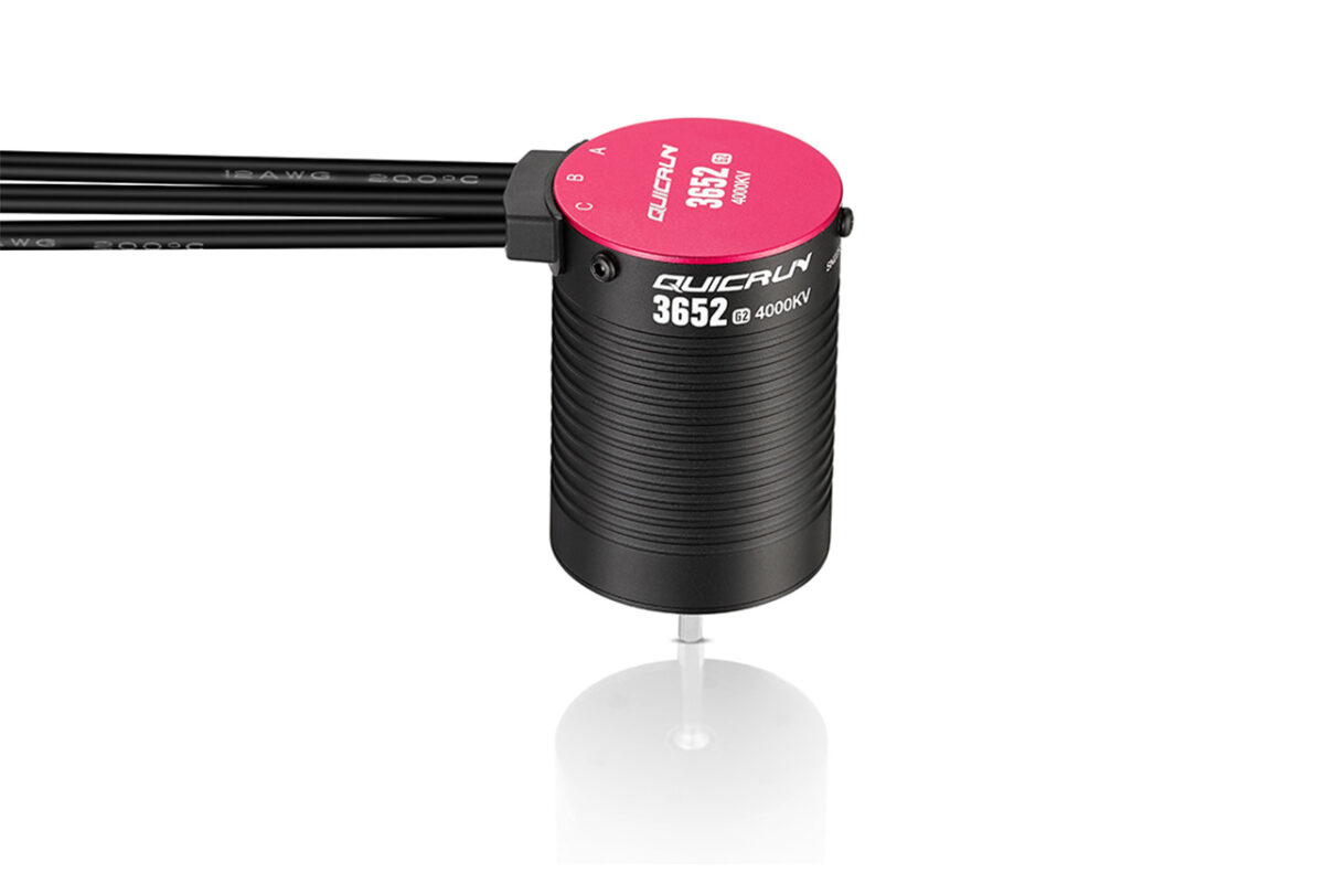 HOBBYWING QuicRUN 3652-4000KV-G2 センサーレスブラシレスモーター 【1/10用】　30404401