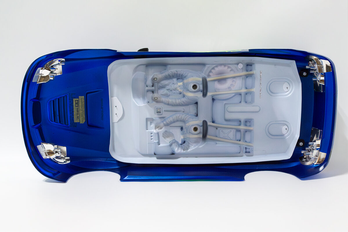 【中古販売】　タミヤ　スバル インプレッサ WRCモンテカルロ '07 塗装済みボディ (未使用)