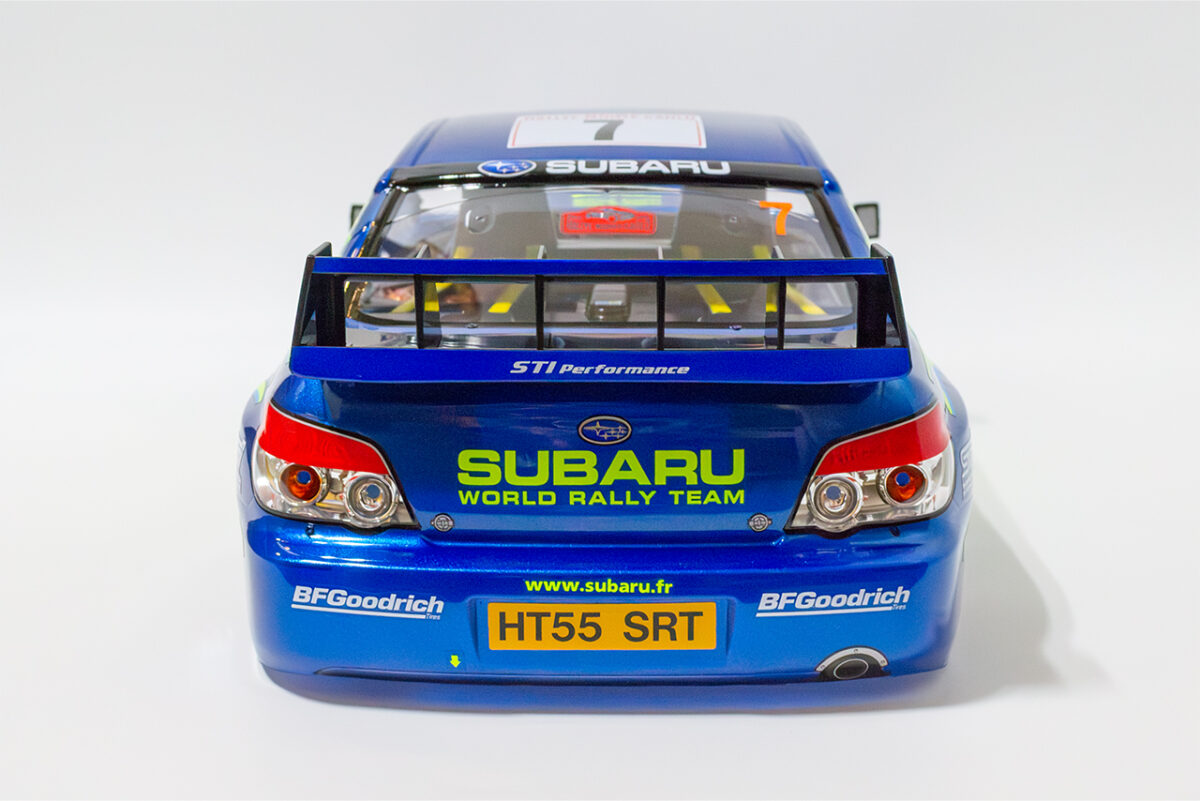 【中古販売】　タミヤ　スバル インプレッサ WRCモンテカルロ '07 塗装済みボディ (未使用)