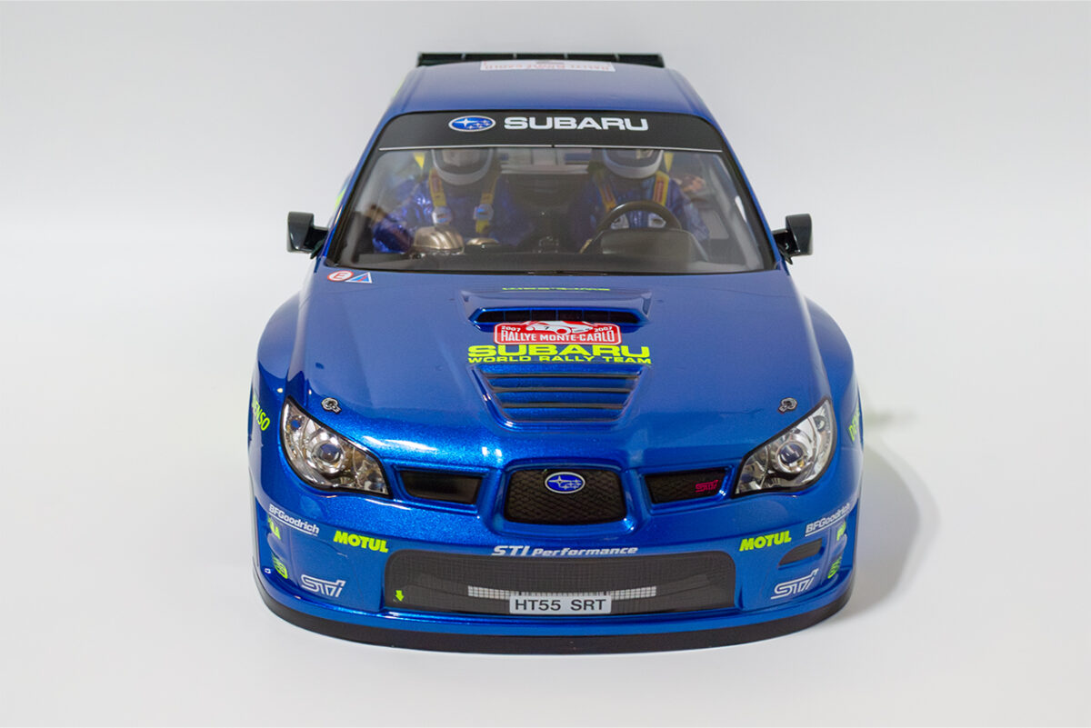 【中古販売】　タミヤ　スバル インプレッサ WRCモンテカルロ '07 塗装済みボディ (未使用)