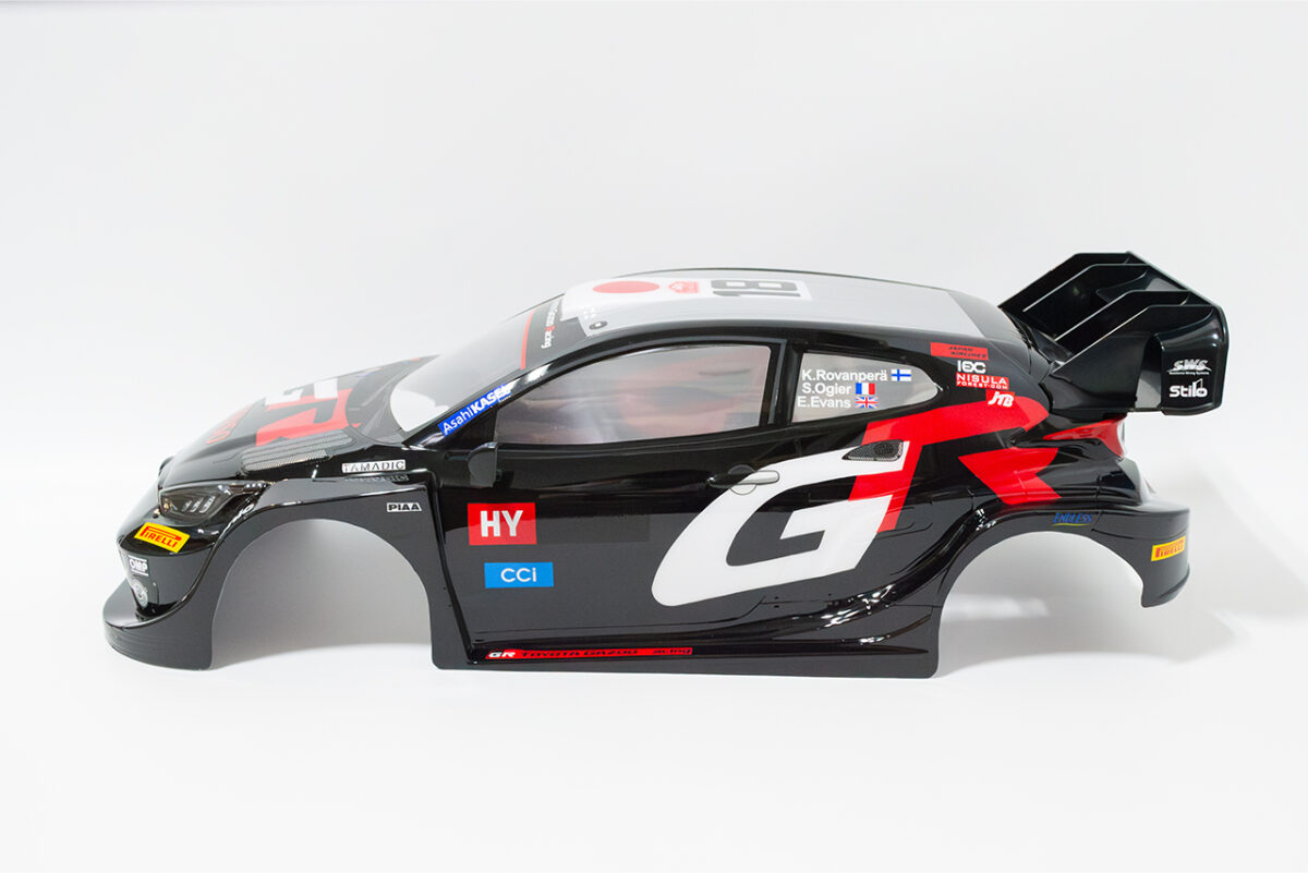 【中古販売】　タミヤ　ガズーレーシング WRT/GRヤリス ラリー1 ハイブリット 　塗装済みボディ　（未使用）