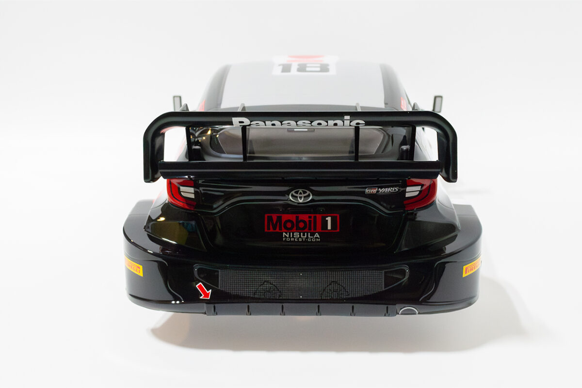 【中古販売】　タミヤ　ガズーレーシング WRT/GRヤリス ラリー1 ハイブリット 　塗装済みボディ　（未使用）