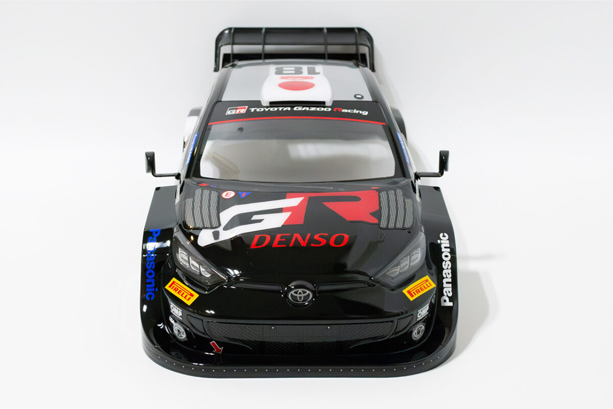 【中古販売】　タミヤ　ガズーレーシング WRT/GRヤリス ラリー1 ハイブリット 　塗装済みボディ　（未使用）