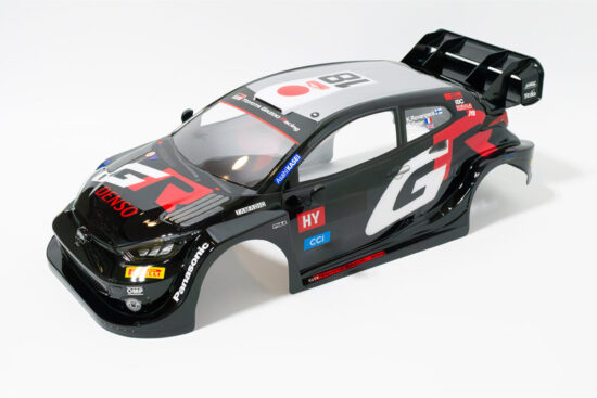 【中古販売】　タミヤ　ガズーレーシング WRT/GRヤリス ラリー1 ハイブリット 　塗装済みボディ　（未使用）