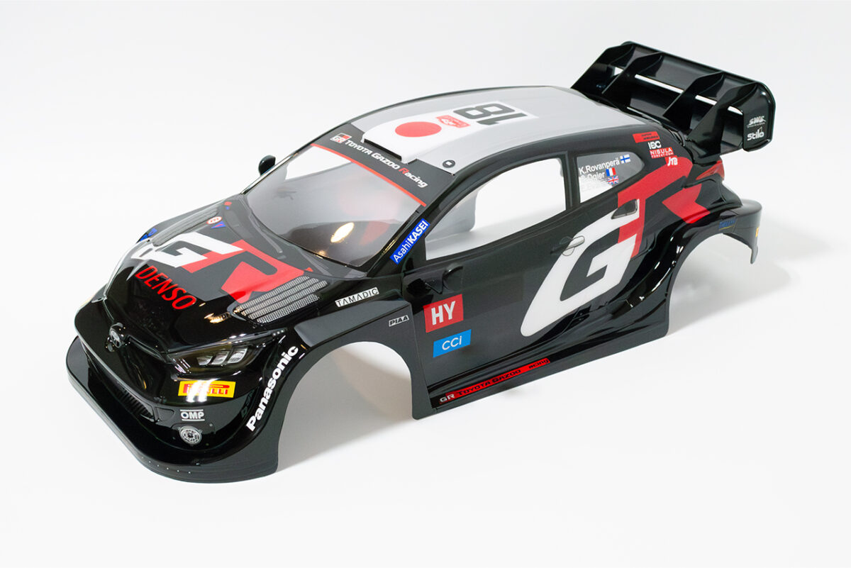 【中古販売】　タミヤ　ガズーレーシング WRT/GRヤリス ラリー1 ハイブリット 　塗装済みボディ　（未使用）