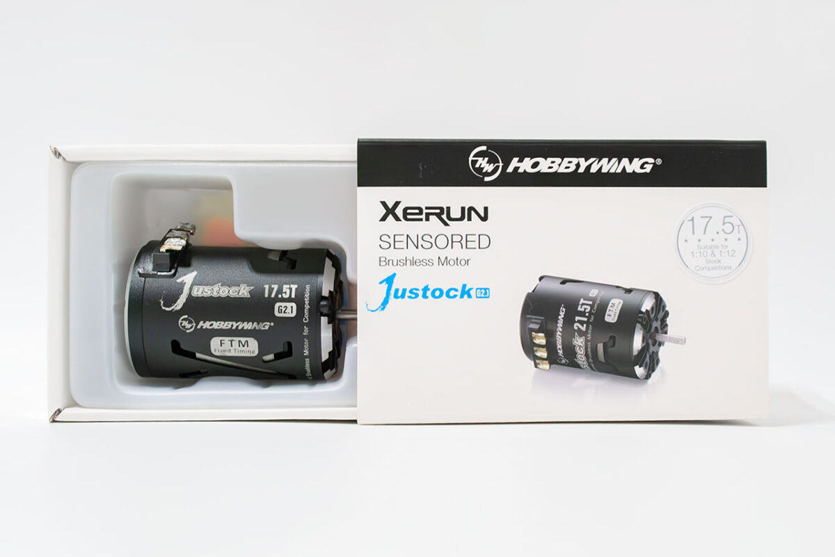 【中古販売】　ホビーウイング　Xerun SENSORED Brushless Motor Justock G2.1  17.5T