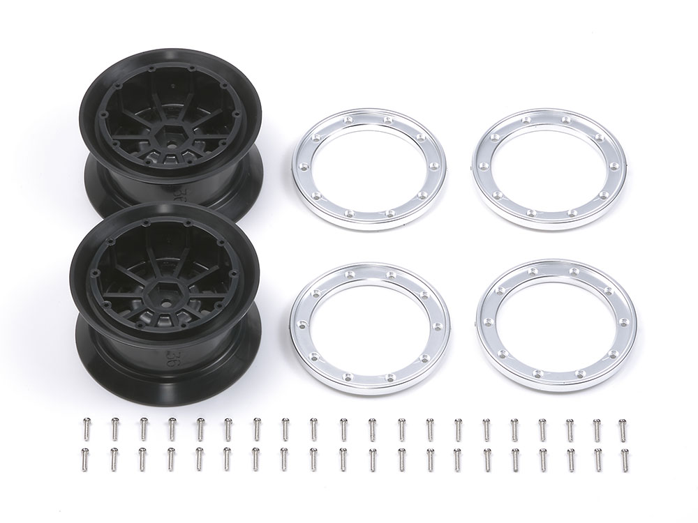 タミヤ　SP.1323 CR-01 スタンダードホイール±02本　51323