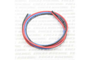 イーグル模型　シリコン銀コート゛セット・14G[ケ゛-シ゛]赤、黒、青 各60cm　968U