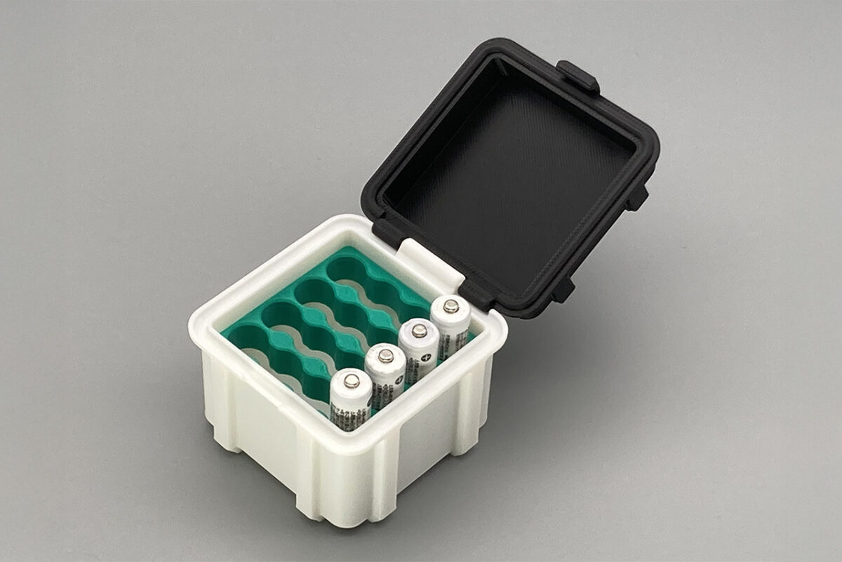 enjoy smile goods RC　AAA Battery Storage Case (enjoy smile Co.) / バッテリーボックス 単4型 (enjoy smile Co.)　ESGRC-AC011