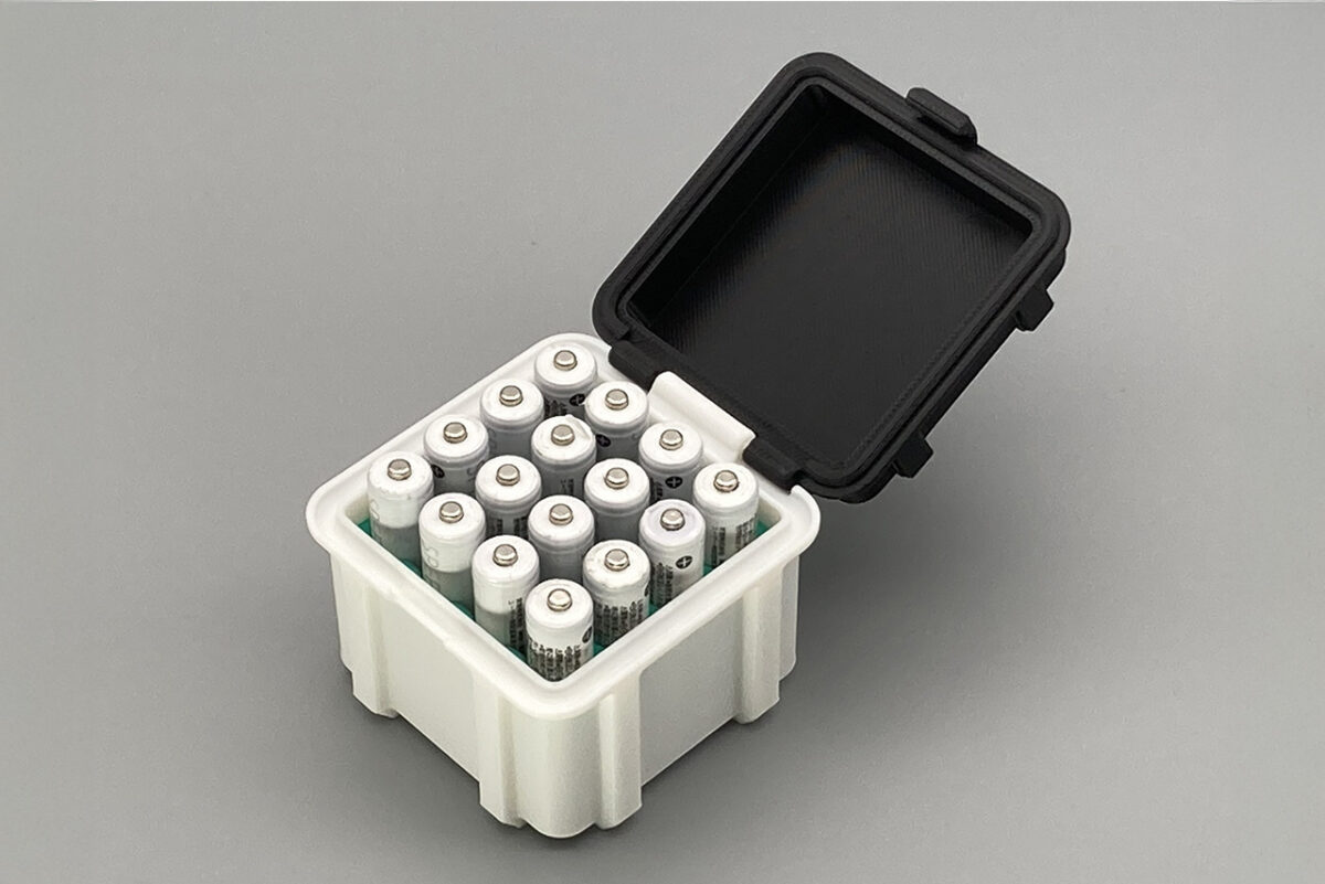 enjoy smile goods RC　AAA Battery Storage Case (enjoy smile Co.) / バッテリーボックス 単4型 (enjoy smile Co.)　ESGRC-AC011