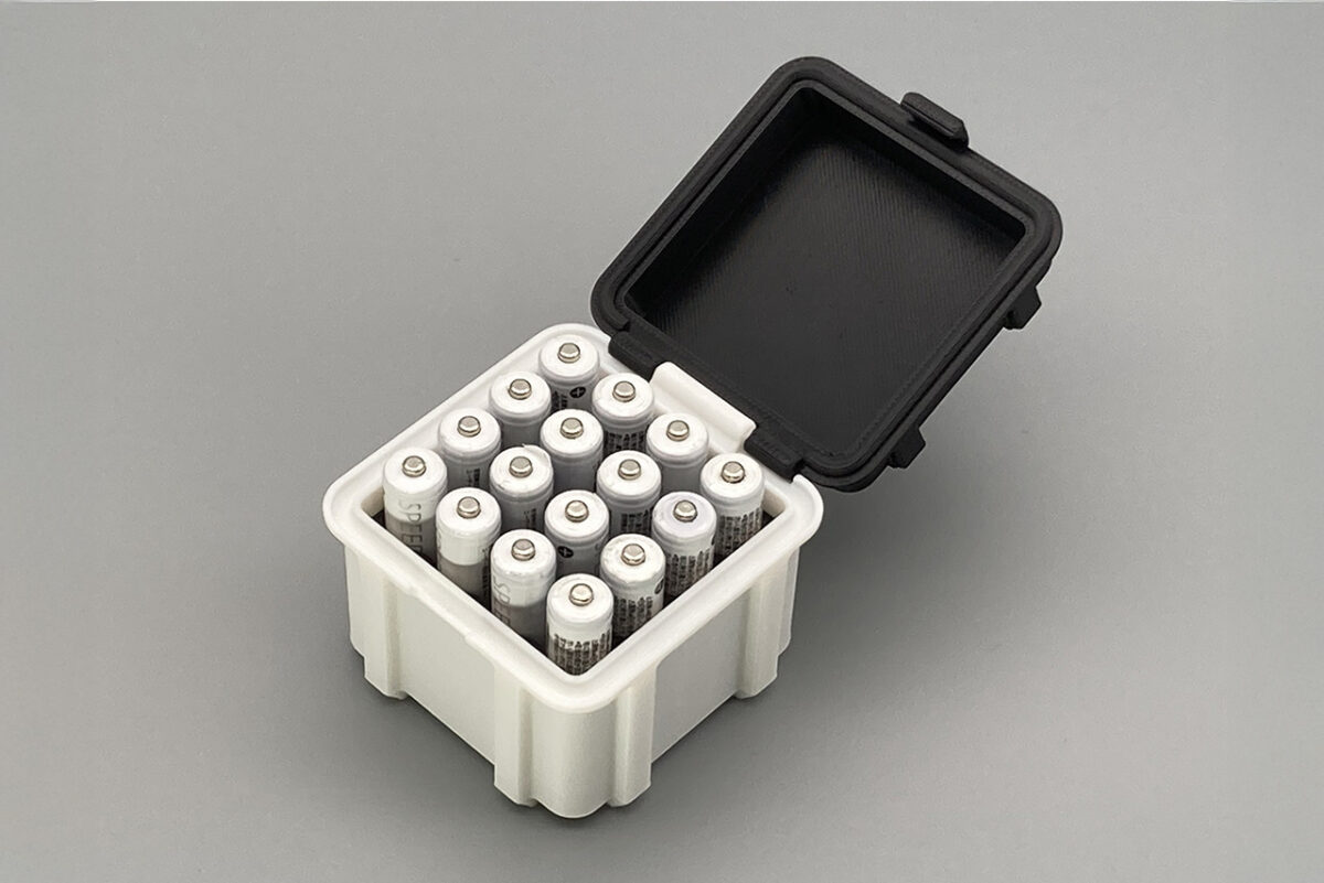 enjoy smile goods RC　AAA Battery Storage Case (DDLABO) / バッテリーボックス 単4型 (DDLABO)　ESGRC-AC012