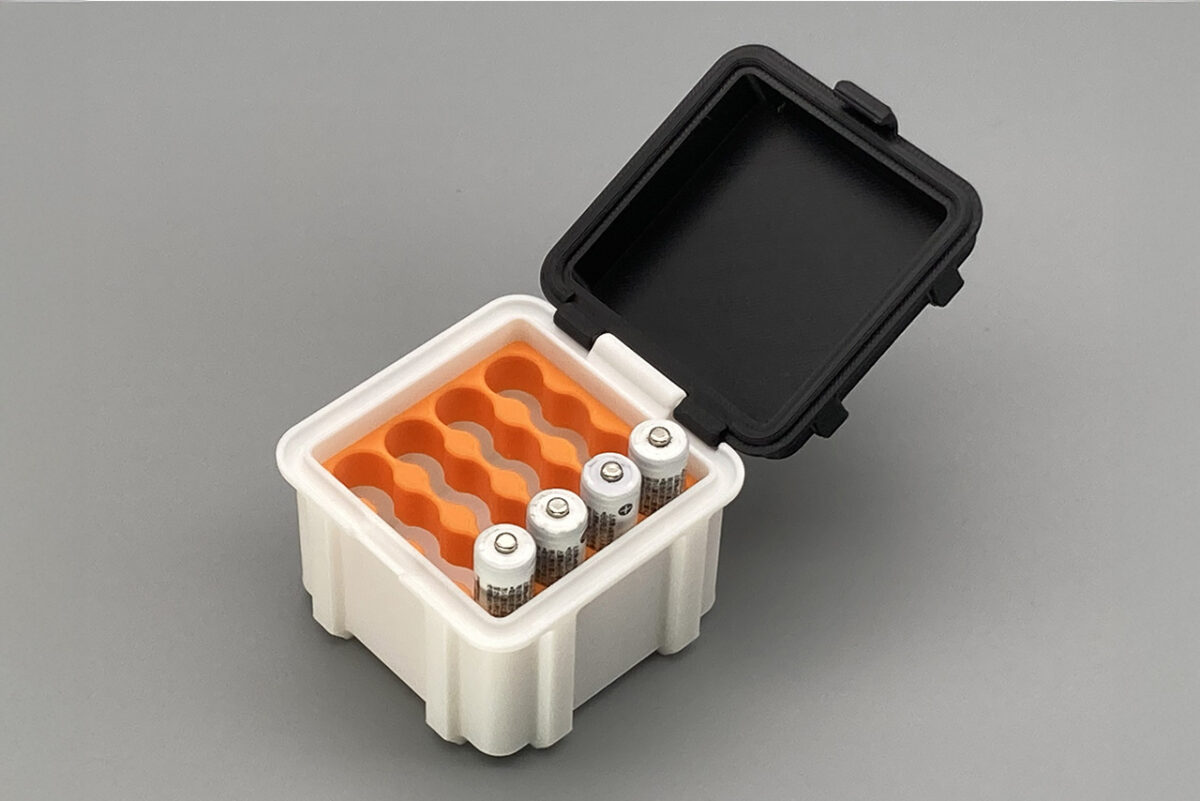 enjoy smile goods RC　AAA Battery Storage Case (MRD) / バッテリーボックス 単4型 (MRD)　ESGRC-AC013