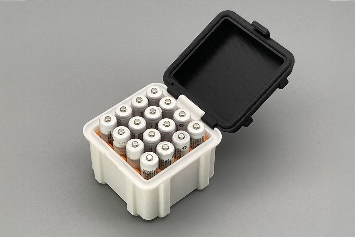 enjoy smile goods RC　AAA Battery Storage Case (MRD) / バッテリーボックス 単4型 (MRD)　ESGRC-AC013