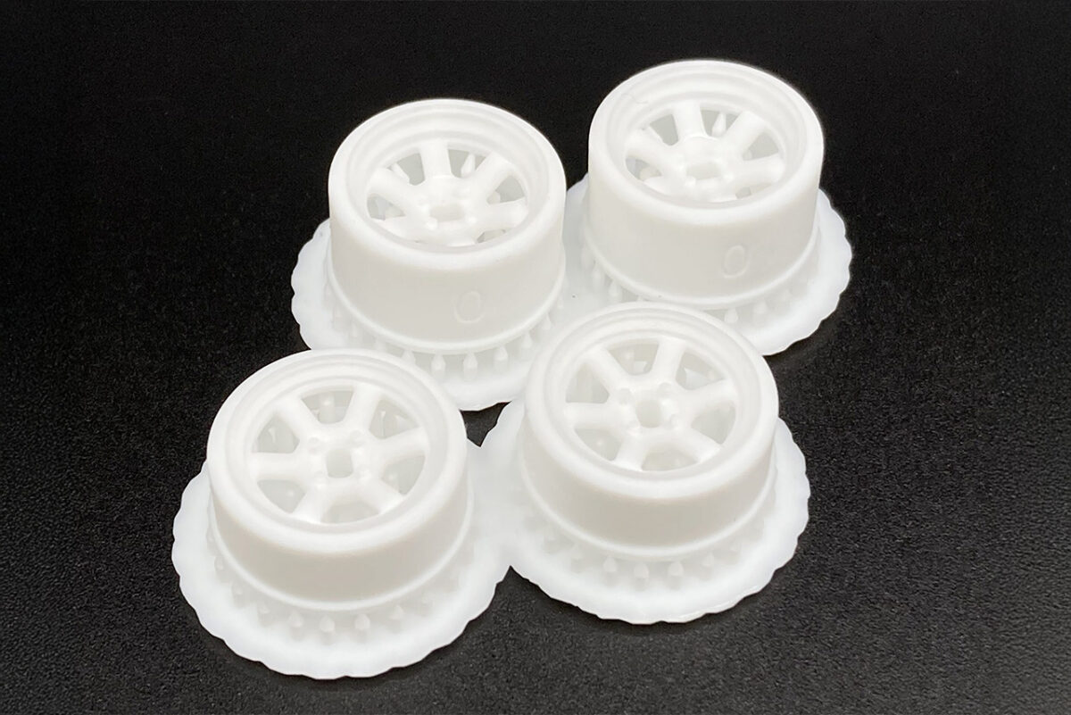 DDLABO DDLABO 6Spoke wheel white – Small Diameter Rim (Narrow / Wide set) / DDLABO 6本スポークホイール白　小径リム (ナロー / ワイドセット)　DDL-WR003W