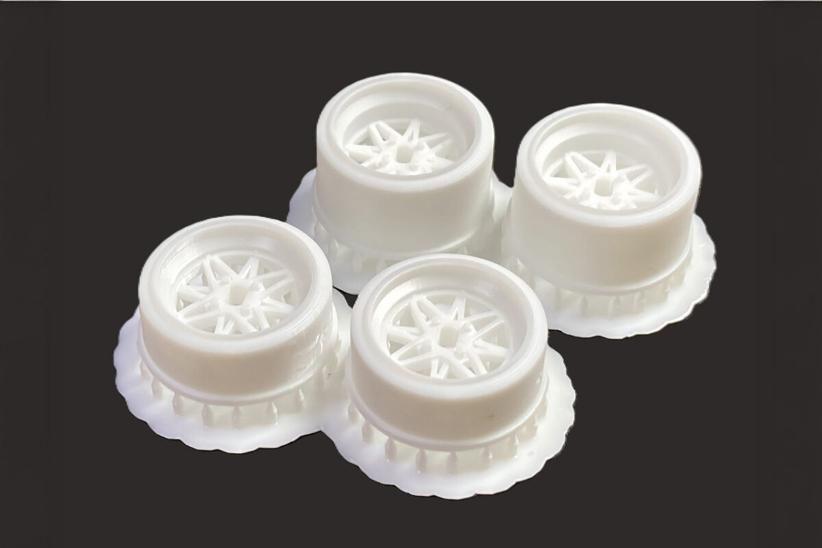 DDLABO DDLABO 8Spoke wheel white – Small Diameter Rim (Narrow / Wide set) / DDLABO 8本スポークホイール白　小径リム (ナロー / ワイドセット)　DDL-WR004W