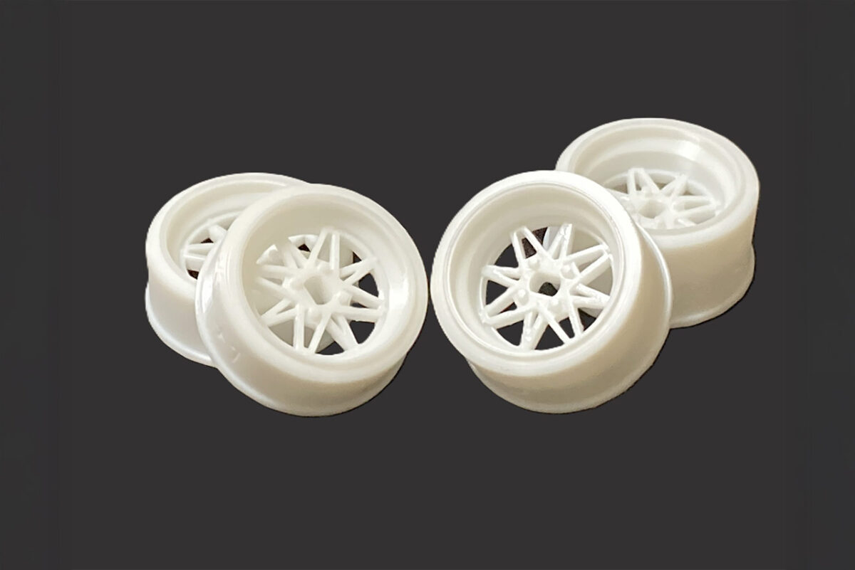 DDLABO DDLABO 8Spoke wheel white – Small Diameter Rim (Narrow / Wide set) / DDLABO 8本スポークホイール白　小径リム (ナロー / ワイドセット)　DDL-WR004W