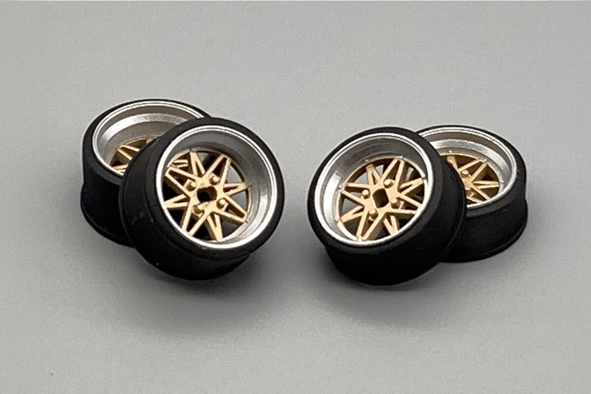 DDLABO DDLABO 8Spoke wheel white – Small Diameter Rim (Narrow / Wide set) / DDLABO 8本スポークホイール白　小径リム (ナロー / ワイドセット)　DDL-WR004W