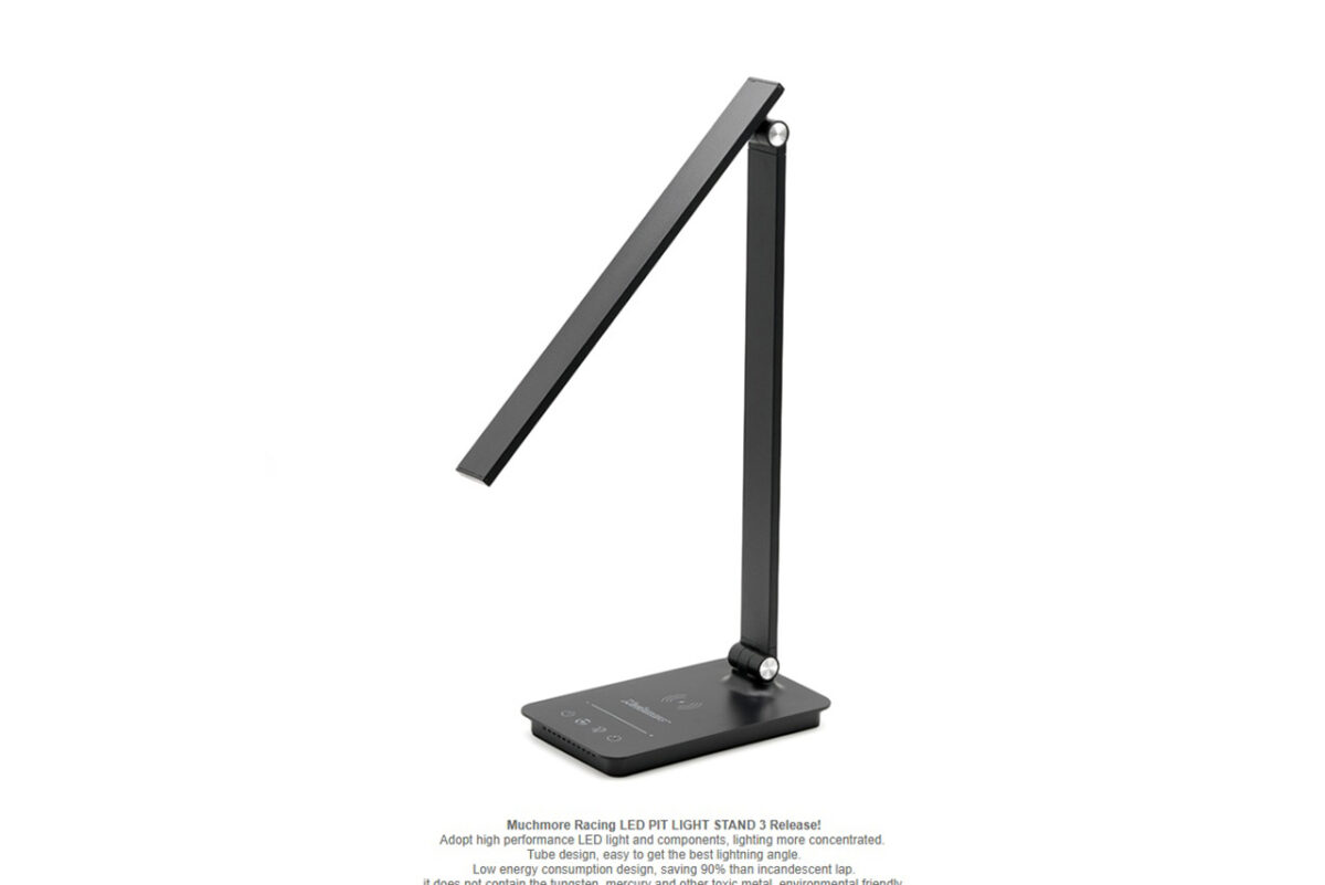 Muchmore racing　LEDピットライトスタンドPro3/ブラック　MR-LEDP3K